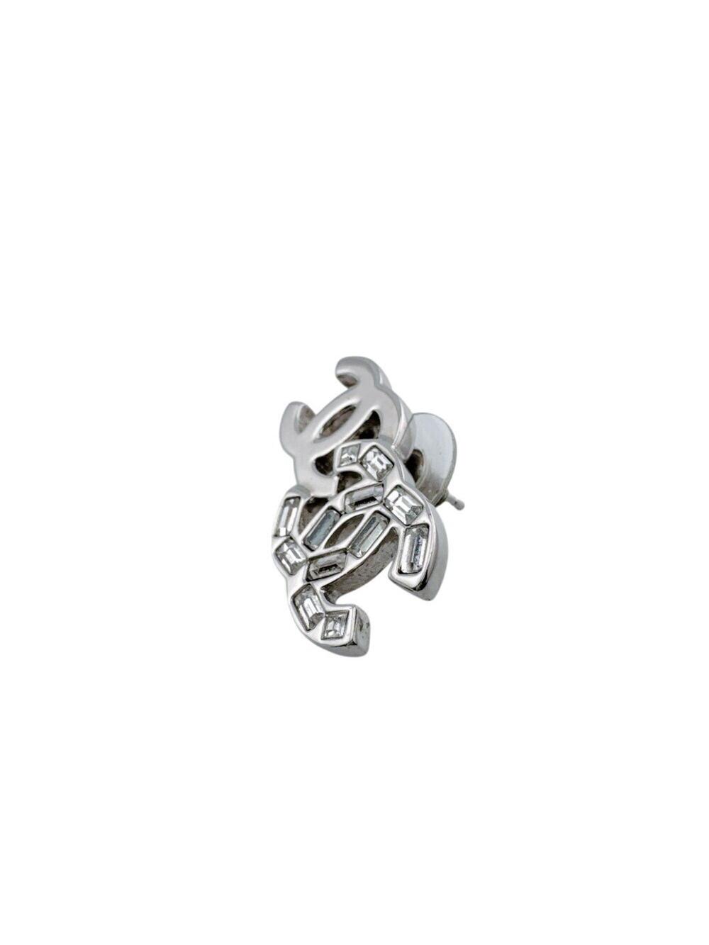 Chanel Earrings Silver-Tone Metal #361704C66B